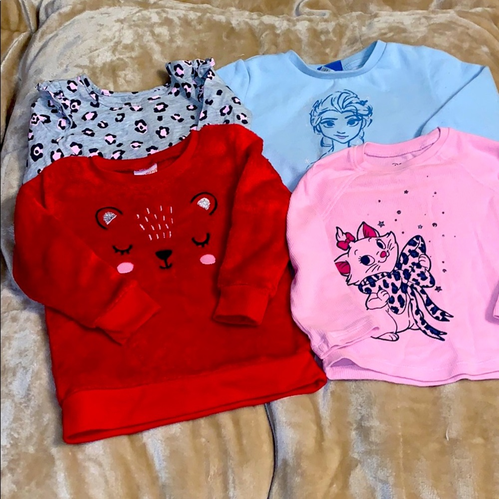 Baby girl shirt bundle